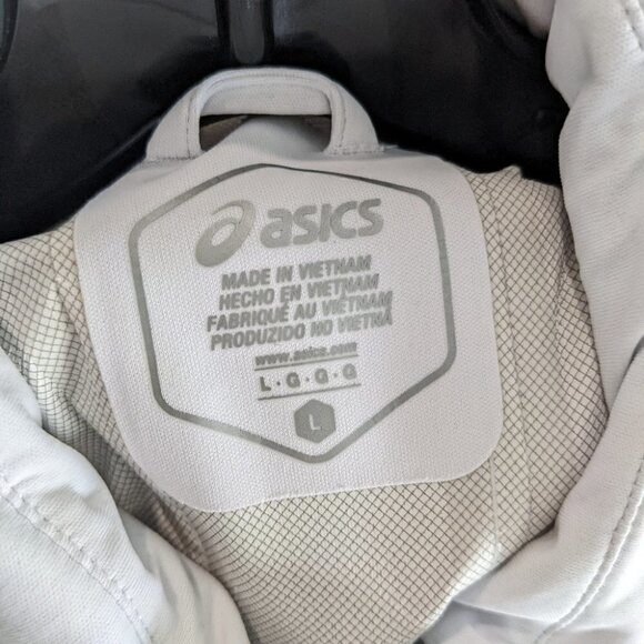 Nwt Asics | Accelerate Jacket In Brilliant White - Picture 7 of 15